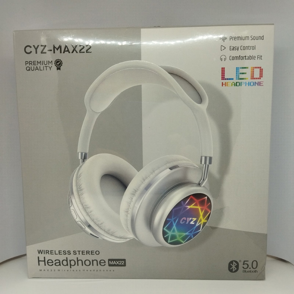 Беспроводные полноразмерные наушники CYZ-MAX22 Pro белый