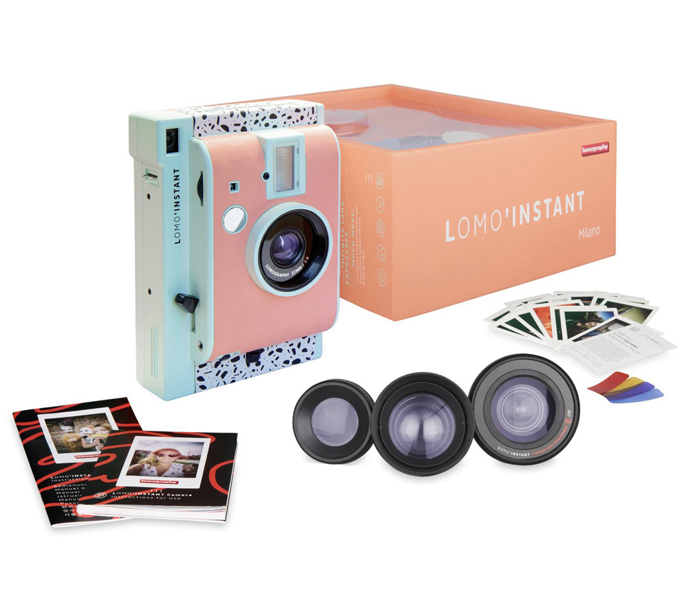 Фотоаппарат моментальной печати Lomography LOMOInstant Milano (розовый) LI800MILANO