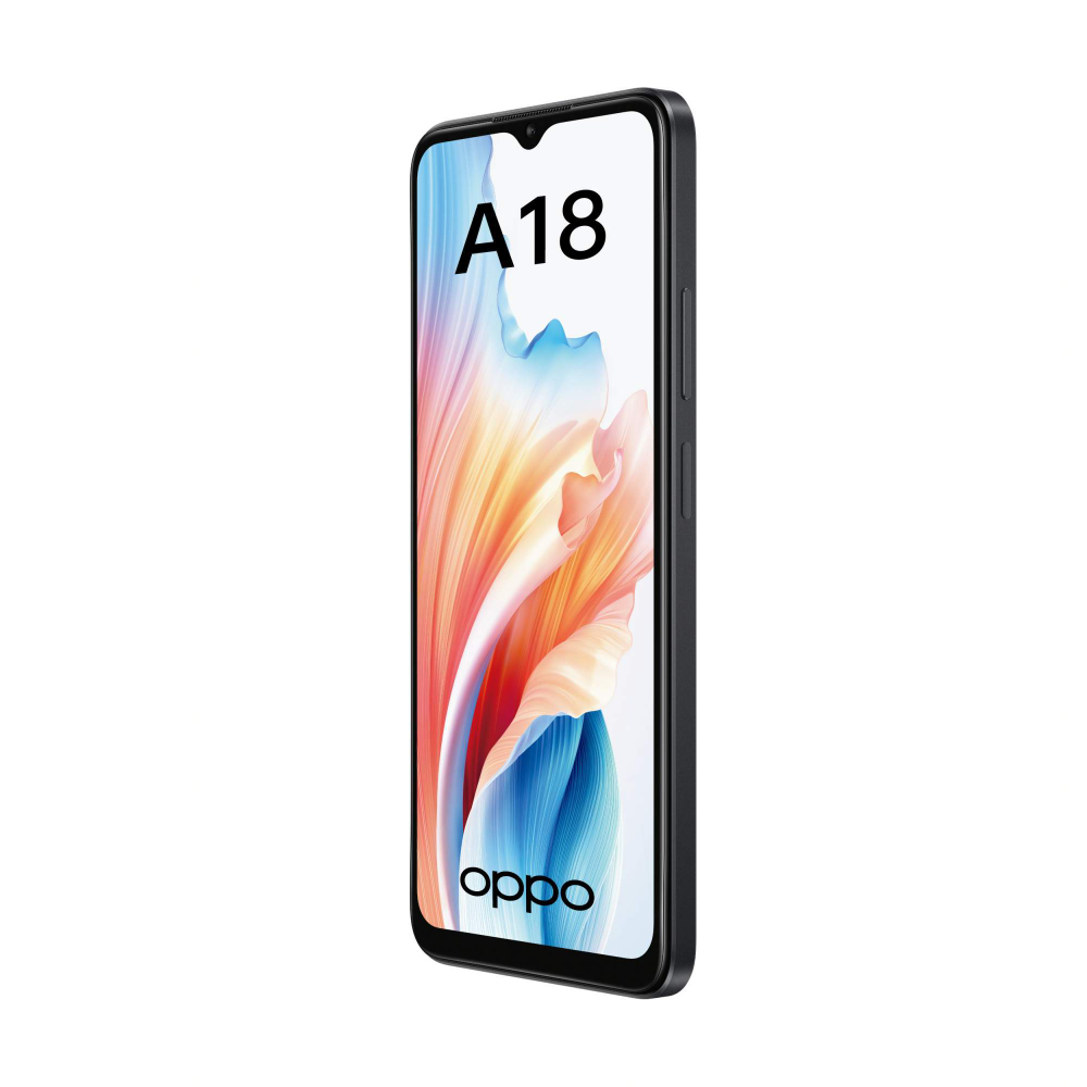 Смартфон Oppo A18 4/128 Гб, черный