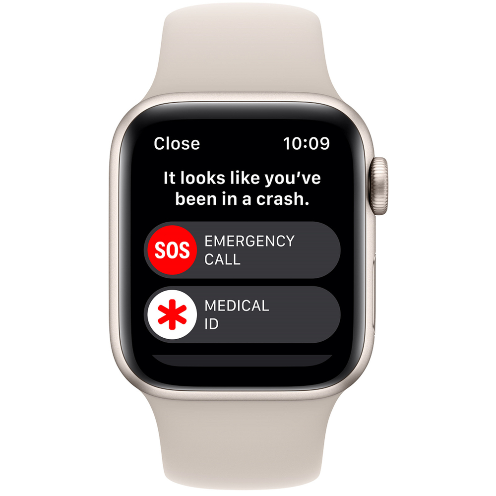 Смарт-часы Apple Watch SE 2nd 44 мм Starlight Aluminum Case Sport Band ML