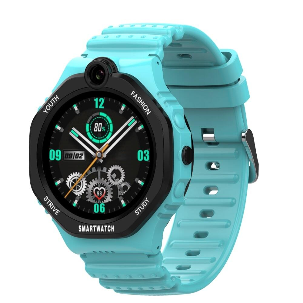 Детские смарт-часы GPS часы Wonlex KT26S 4G голубой (KT26S_Blue)