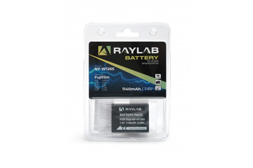 Аккумулятор Raylab RL-W126S 1140мАч