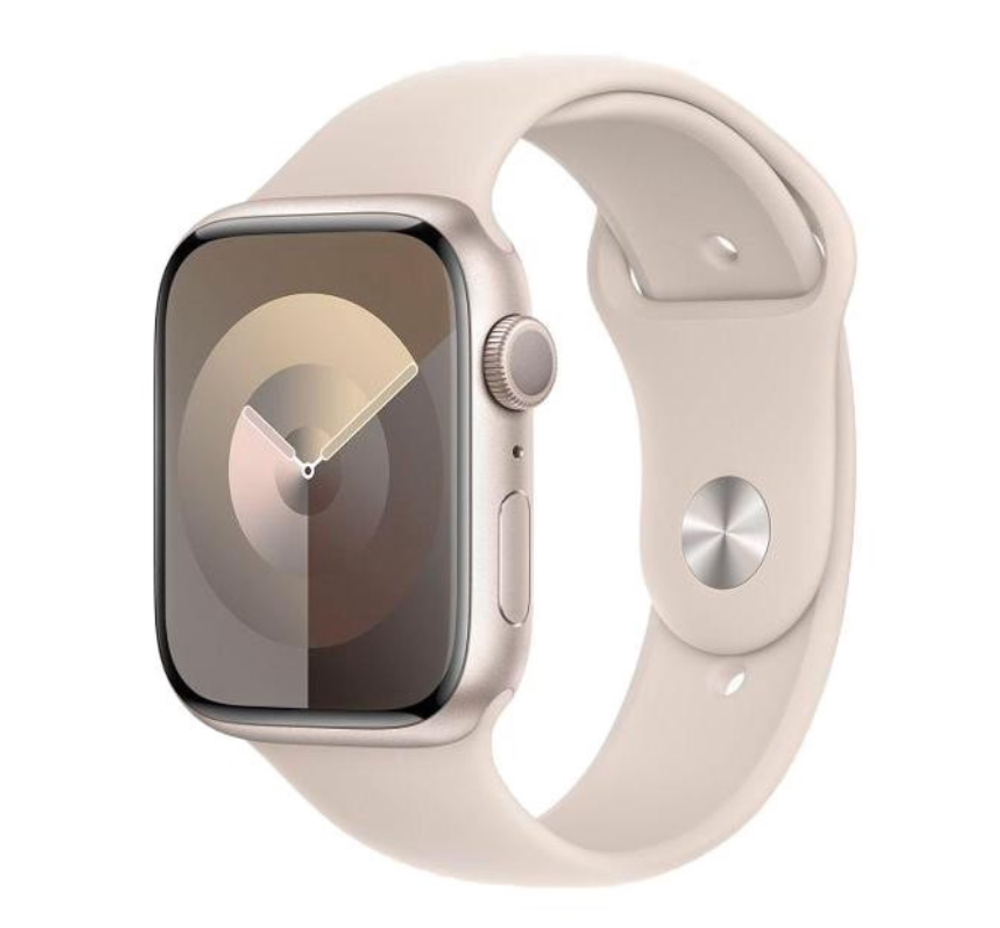 Смарт-часы Apple Watch S9 45mm Starlight Aluminium M/L