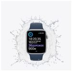 Смарт-часы Apple Watch SE 2021 40mm Silver with Abyss Blue Sport Band (mkny3/a)