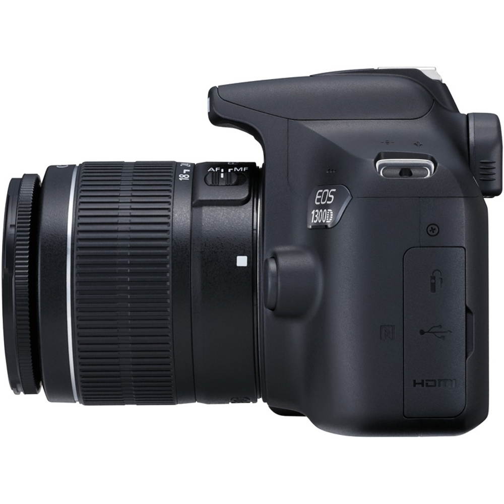 Фотоаппарат Canon EOS 1300D Kit 18-55mm f/3.5-5.6 DC III, черный