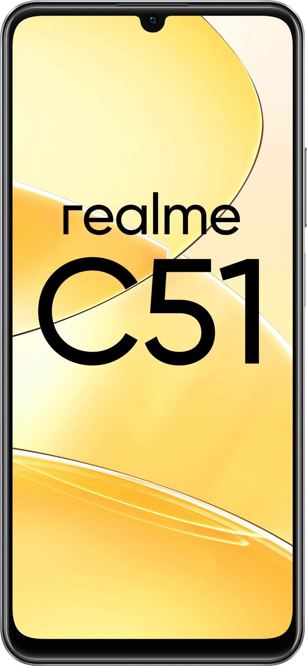 Смартфон Realme C51 4/128GB Black Carbon (RMX3830)