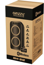 Портативная колонка Ginzzu GM-212 Black
