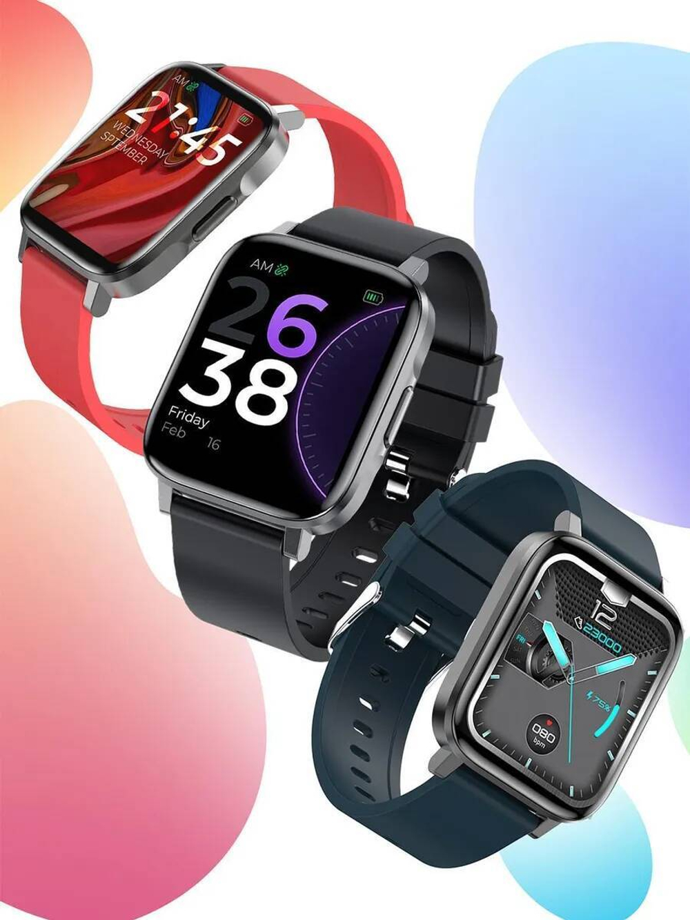Смарт-часы Smart Watch GARSline F60 черные