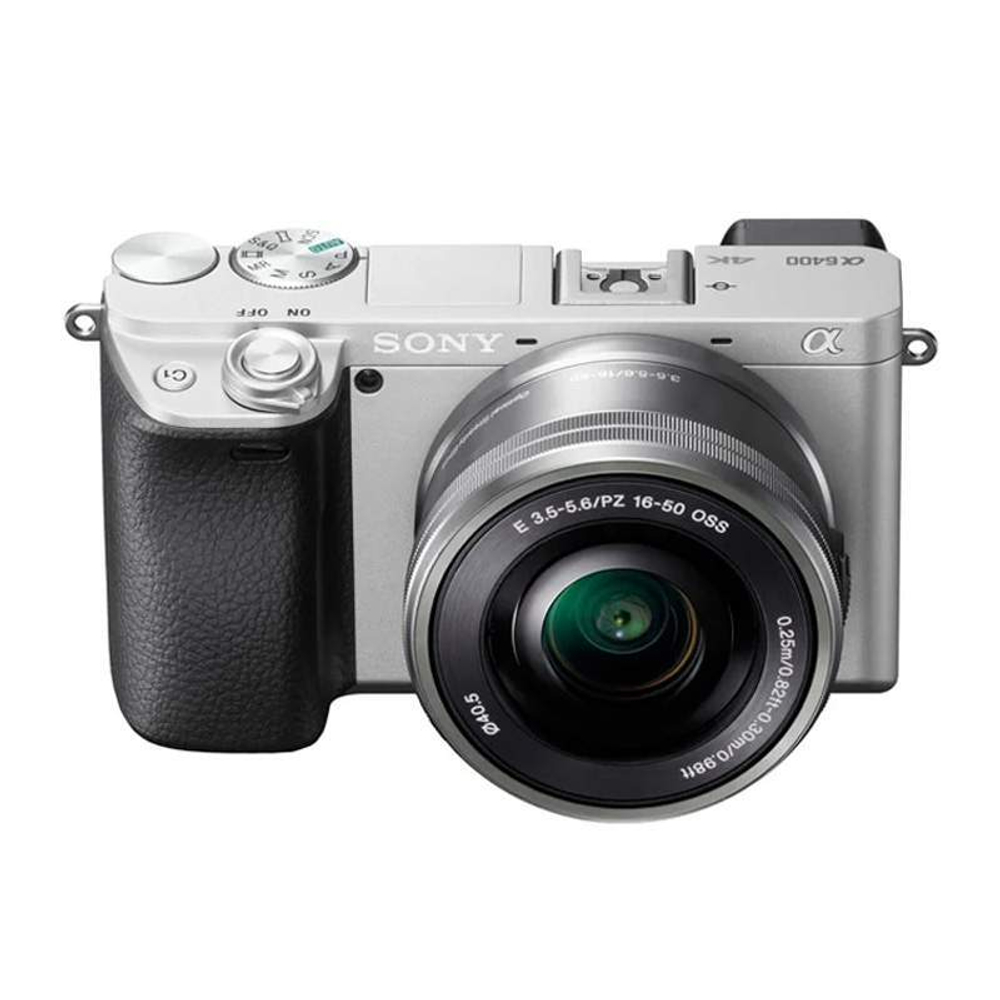 Беззеркальный фотоаппарат Sony a6400 Kit 16-50mm, серебристый
