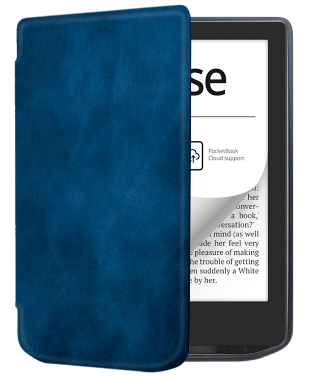 Электронная книга PocketBook 634 Verse Pro Azure с чехлом ReaderONE Blue