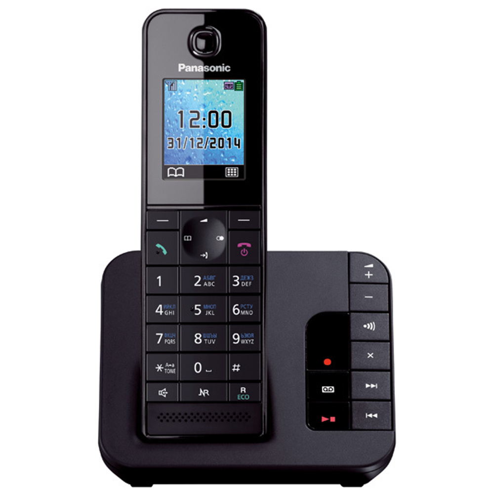 DECT телефон Panasonic KX-TGH220RUB черный