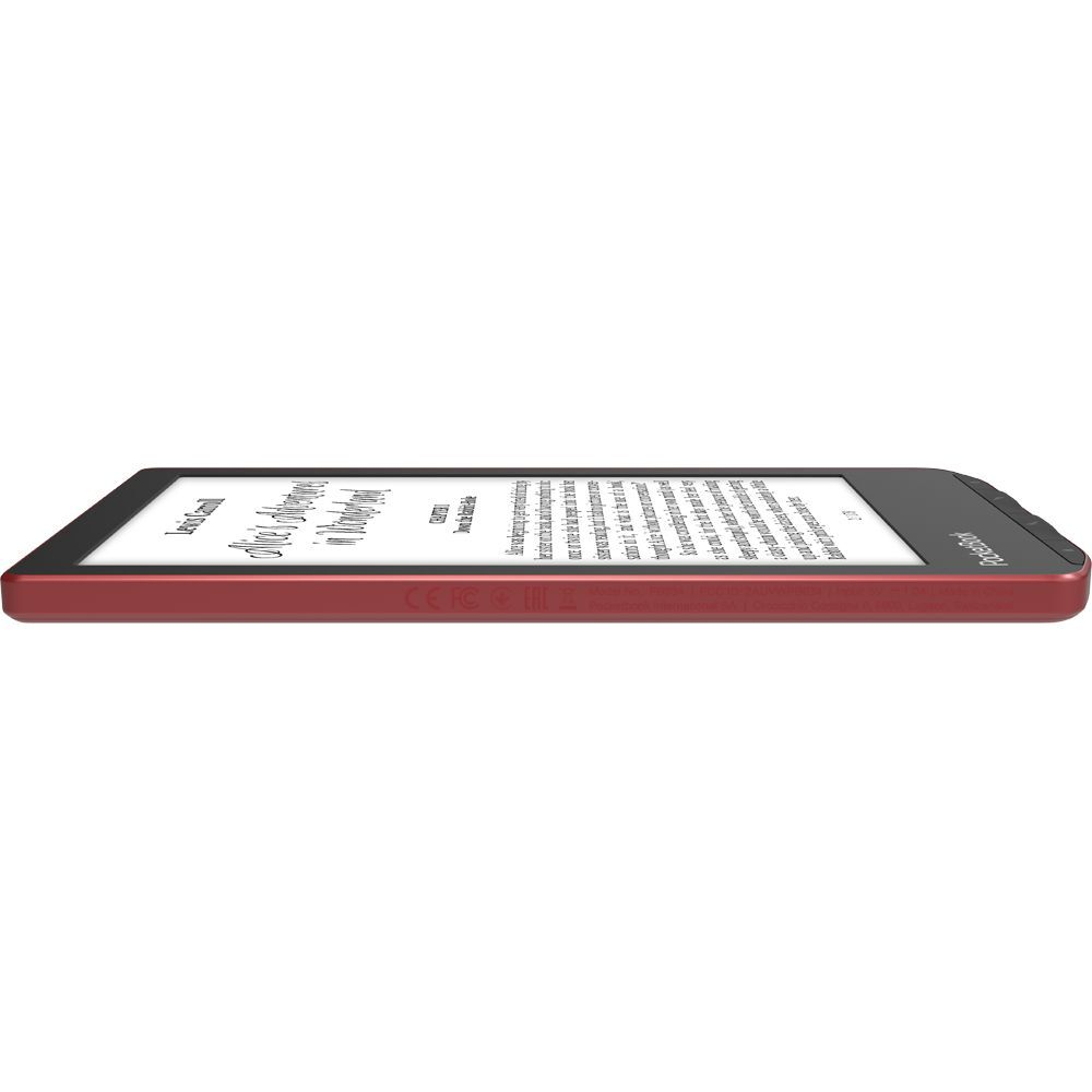 Книга электронная PocketBook 634 Verse Pro 6", E-Ink Carta HD, с подсветкой, Passion Red