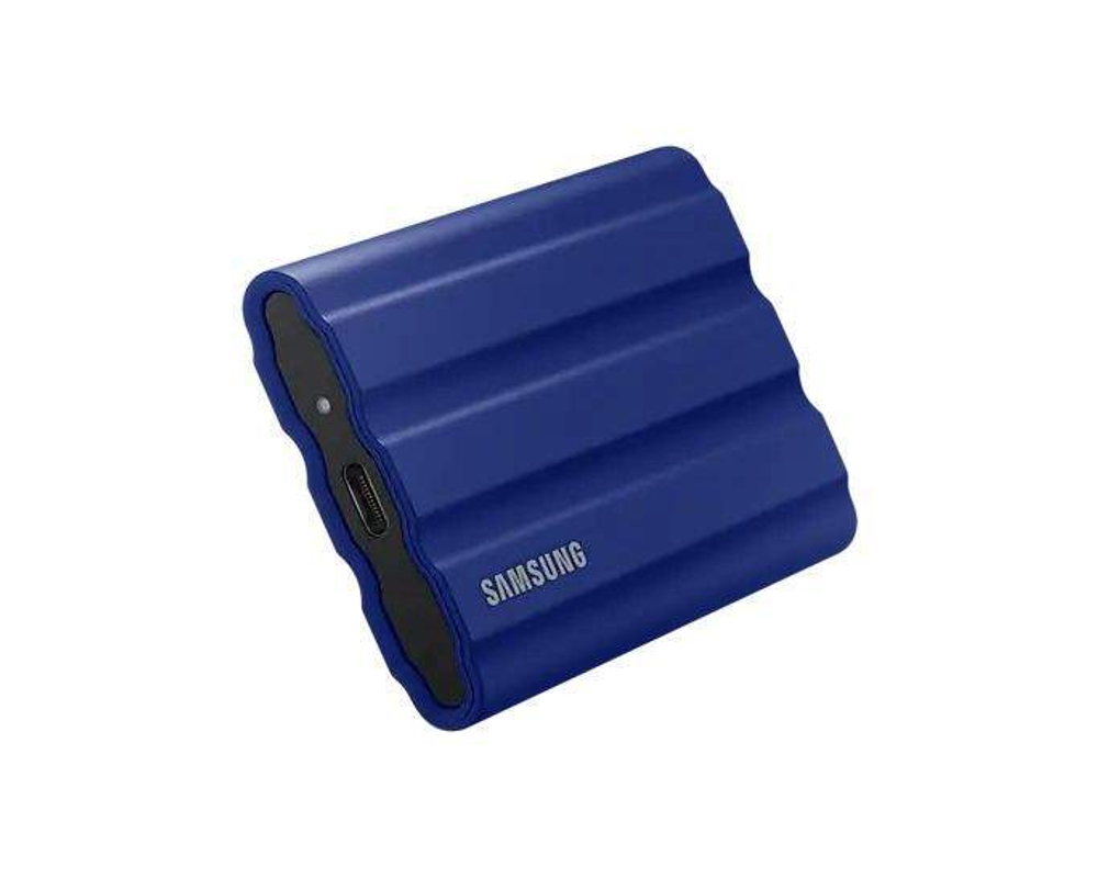 Внешний SSD диск Samsung T7 Shield 2 ТБ синий MU-PE2T0R/AM
