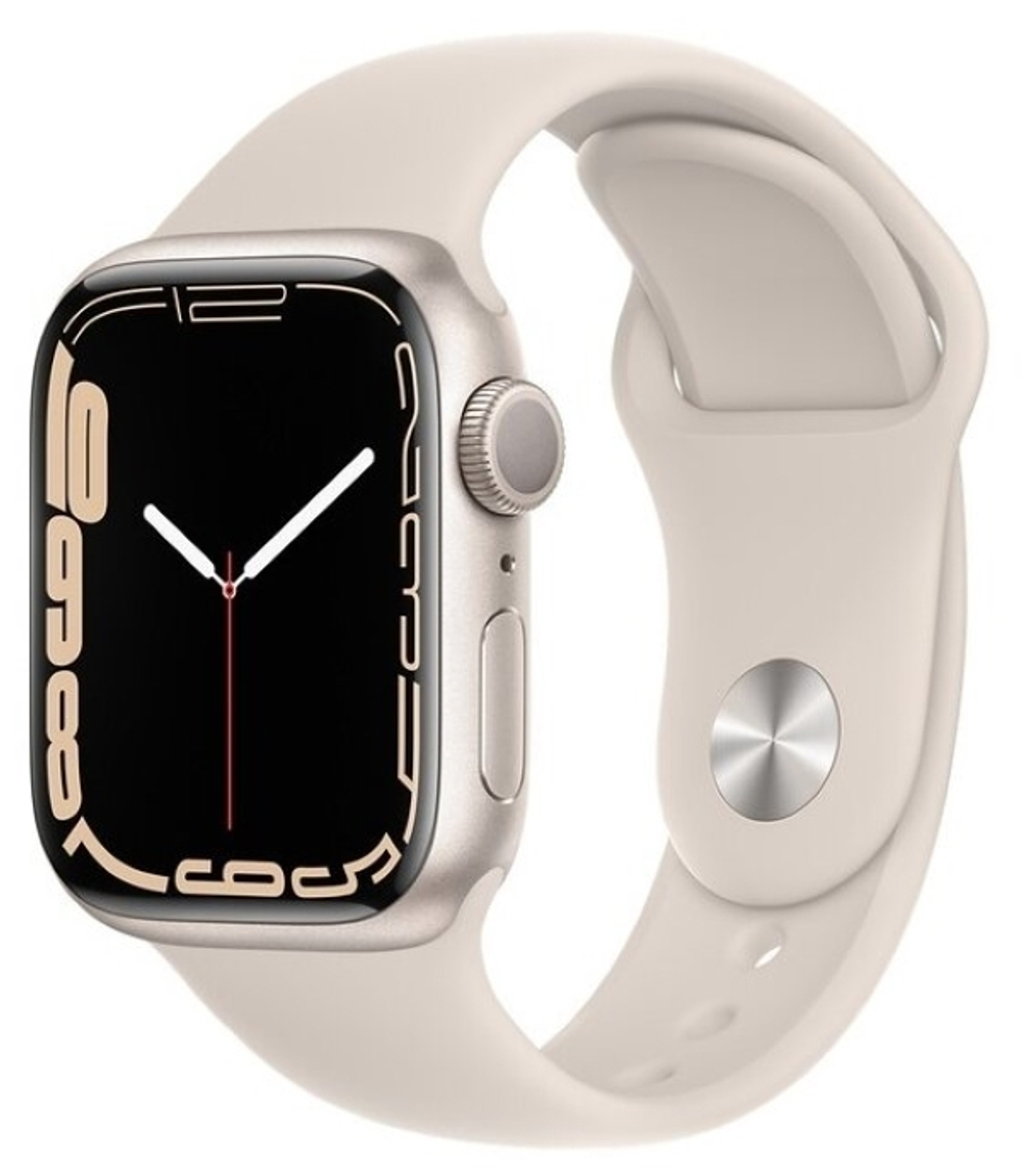 Смарт-часы Apple Watch Series 8 45mm Starlight Aluminium Sport M/L