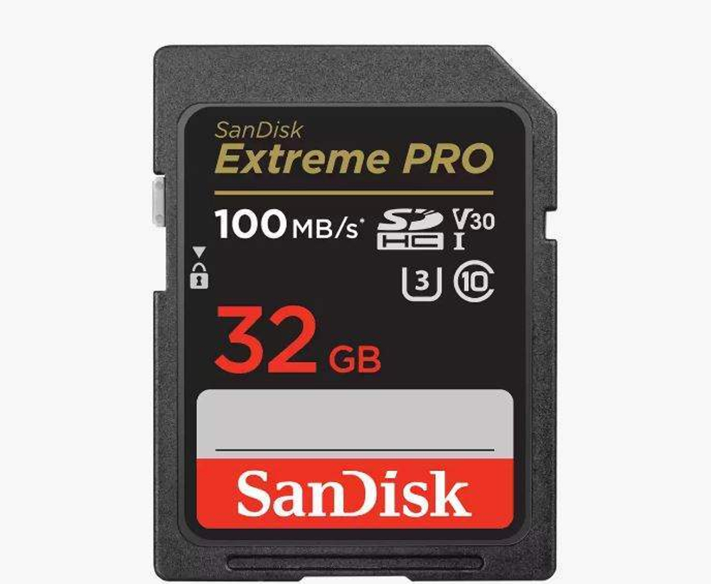 Карта памяти SanDisk SDHC 32Гб SDSDXXO-032G-GN4IN