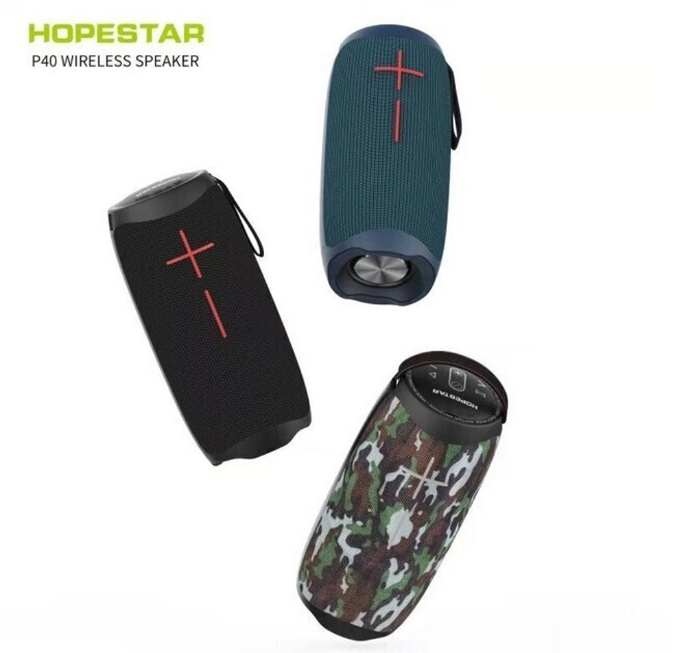 Портативная колонка Hopestar P40 5W*2 3000mA черный