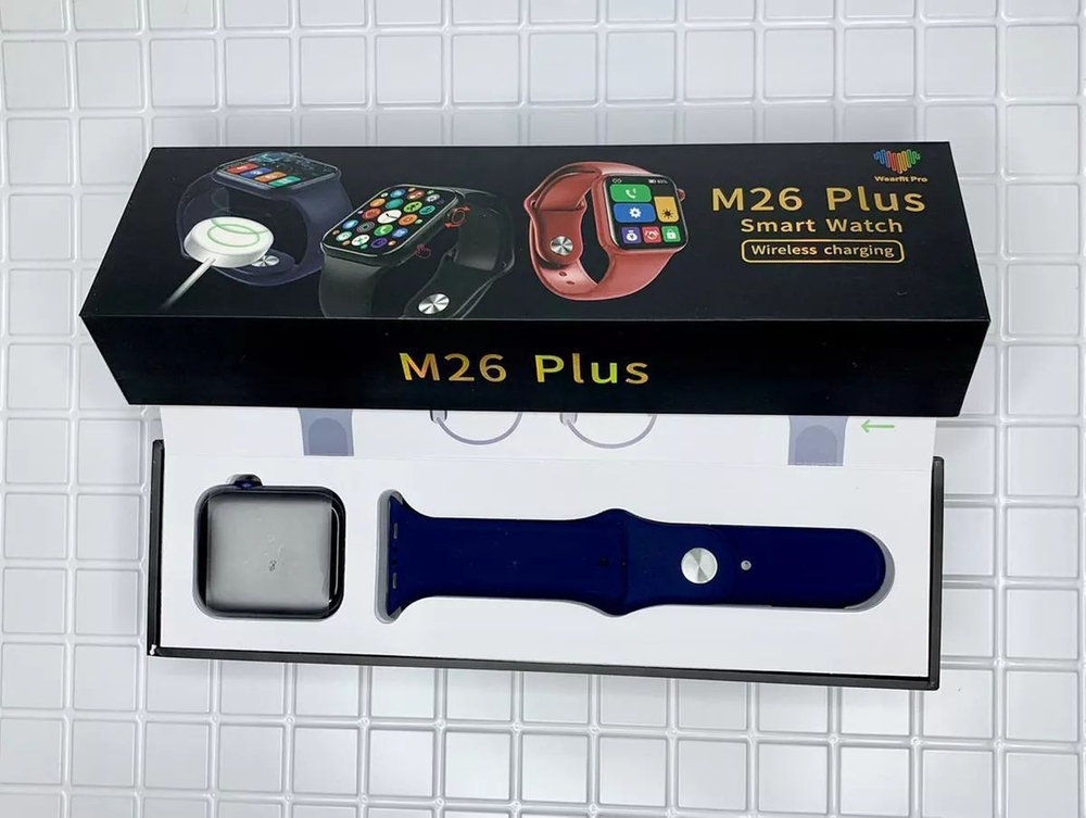 Умные часы Smart Watch M26 Plus Blue