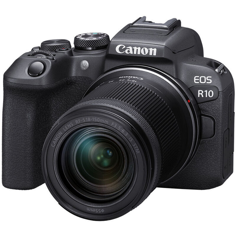 Фотоаппарат системный Canon EOS R10 Kit RF-S 18–150mm F3,5–6,3 IS STM , черный