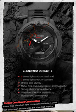 Смарт-часы North Edge Mars 3 черный (NRTEDGMRS3)