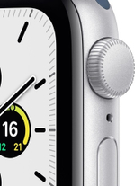 Смарт-часы Apple Watch SE GPS, 40mm Silver with Abyss Blue Sport Band