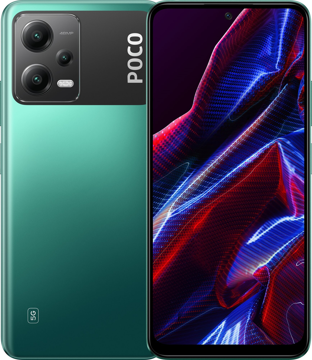Смартфон POCO X5 8GB/256GB 2 Nano SIM зеленый
