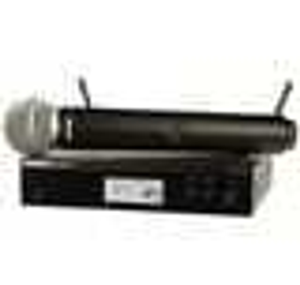 Микрофон Shure BLX24R/B58 J11 Rackmount Wireless Handheld Microphone System w/ Beta 58A
