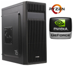 Системный блок TopComp MG 51983623 Ryzen 3 4100/RTX 3050/SSD 240GB/HDD 2TB/RAM 16GB