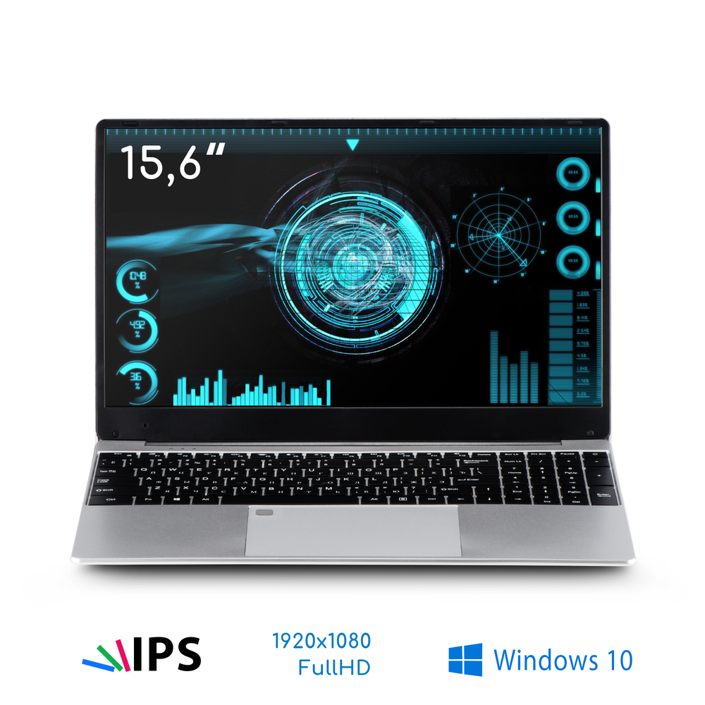 Ноутбук Azerty AZ-1506 Silver (120-0329)