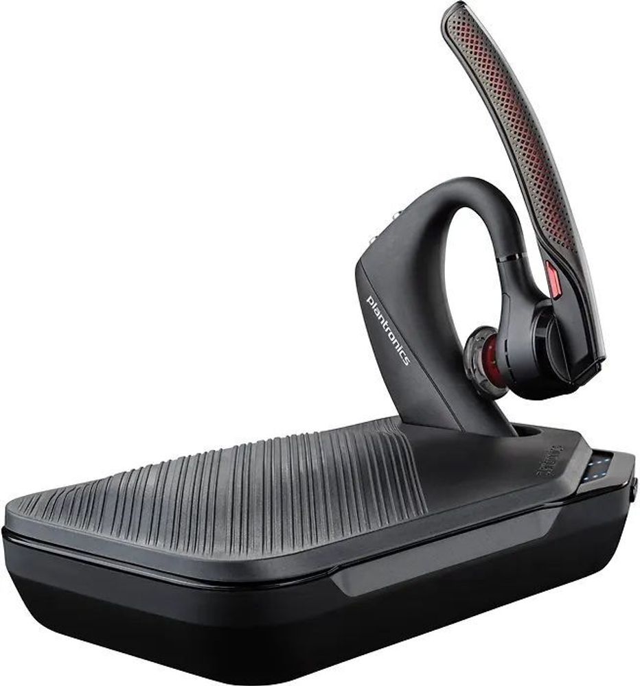 Bluetooth-гарнитура с чехлом для зарядки Plantronics Voyager 5200 UC