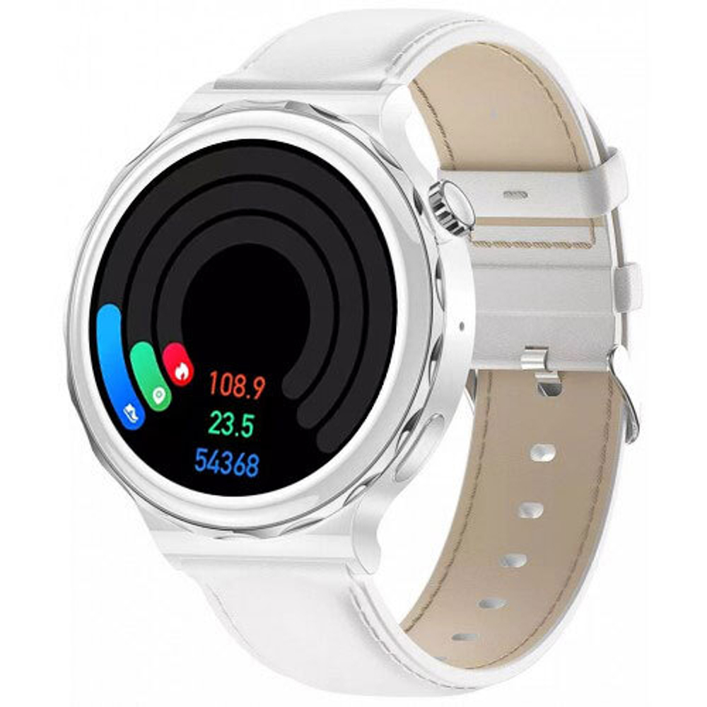 Смарт-часы CheckME Smart CMSX6PROWSWLS белый/серебристый