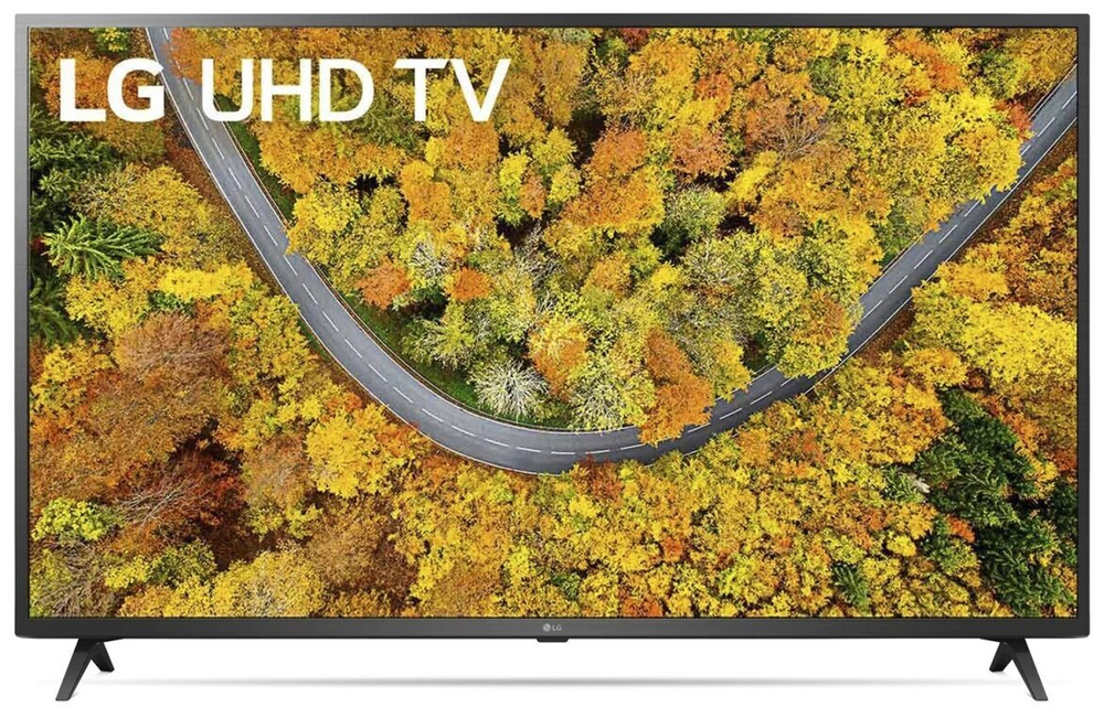50" телевизор LG 50UP76006LC (2021) VA черный