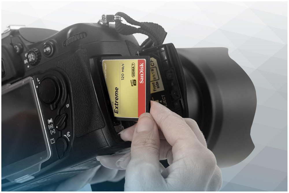 Карта памяти SanDisk Extreme Compact Flash SDCFXSB-032G-G46 32GB