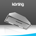 Вытяжка встраиваемая Korting KHI 9997 X серебристый