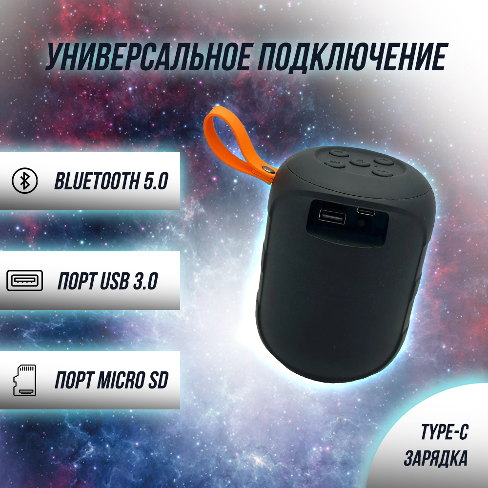 Портативная колонка Ten Space TS-S11 Black