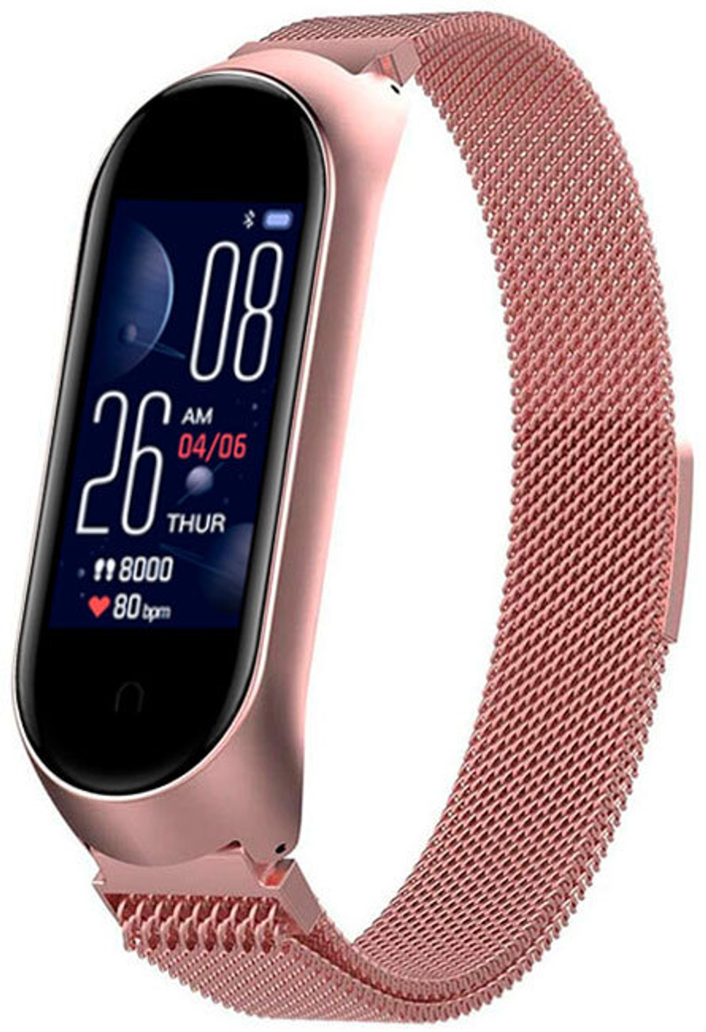 Фитнес браслет BandRate Smart BRSM555BRGWB