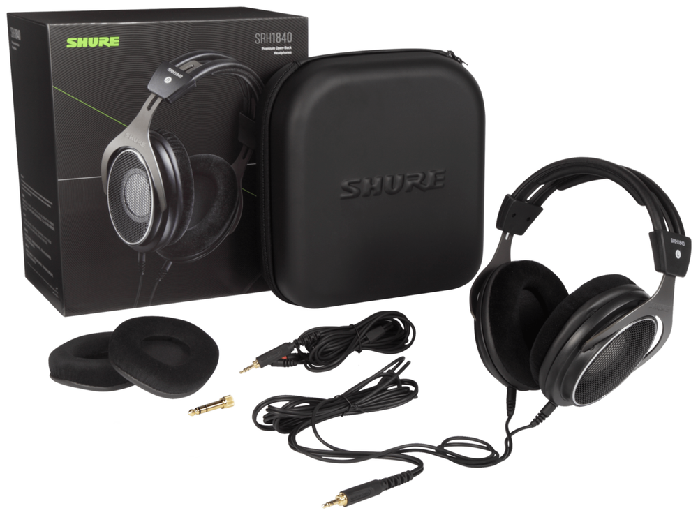 Проводные наушники Shure SRH1840 Black