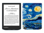 Электронная книга PocketBook 634 Verse Pro Azure с чехлом ReaderONE Van Gogh