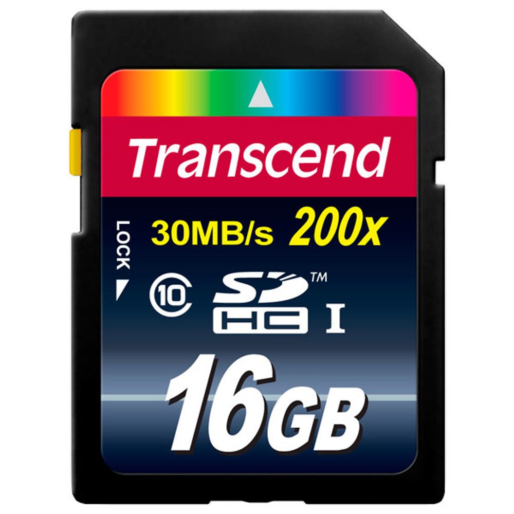 Карта памяти Transcend SDHC TS16GSDHC10 16GB