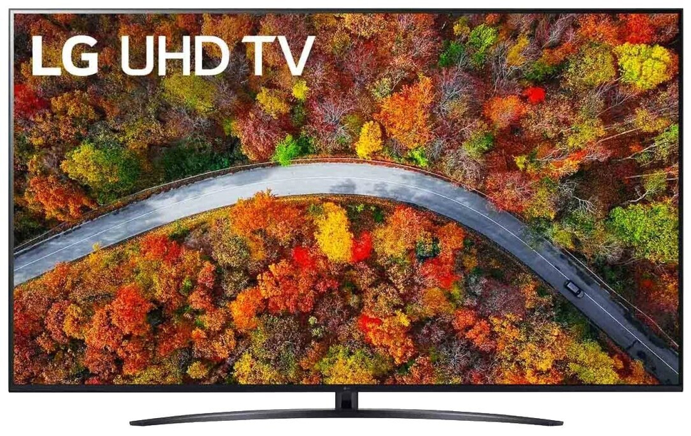 70" телевизор LG 70UP81006LA (2021) VA черный