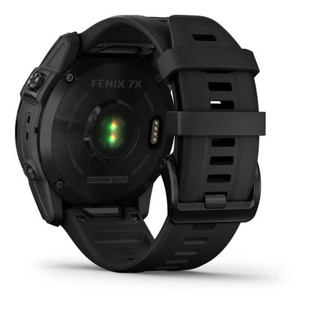 Умные часы Garmin Fenix 7X Sapphire Solar, черный