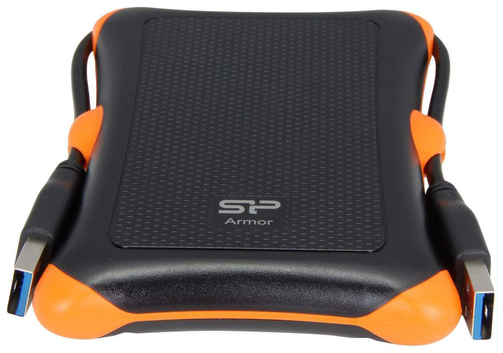 Внешний диск HDD Silicon Power Armor 1TB Orange/Black (SP010TBPHDA30S3K)