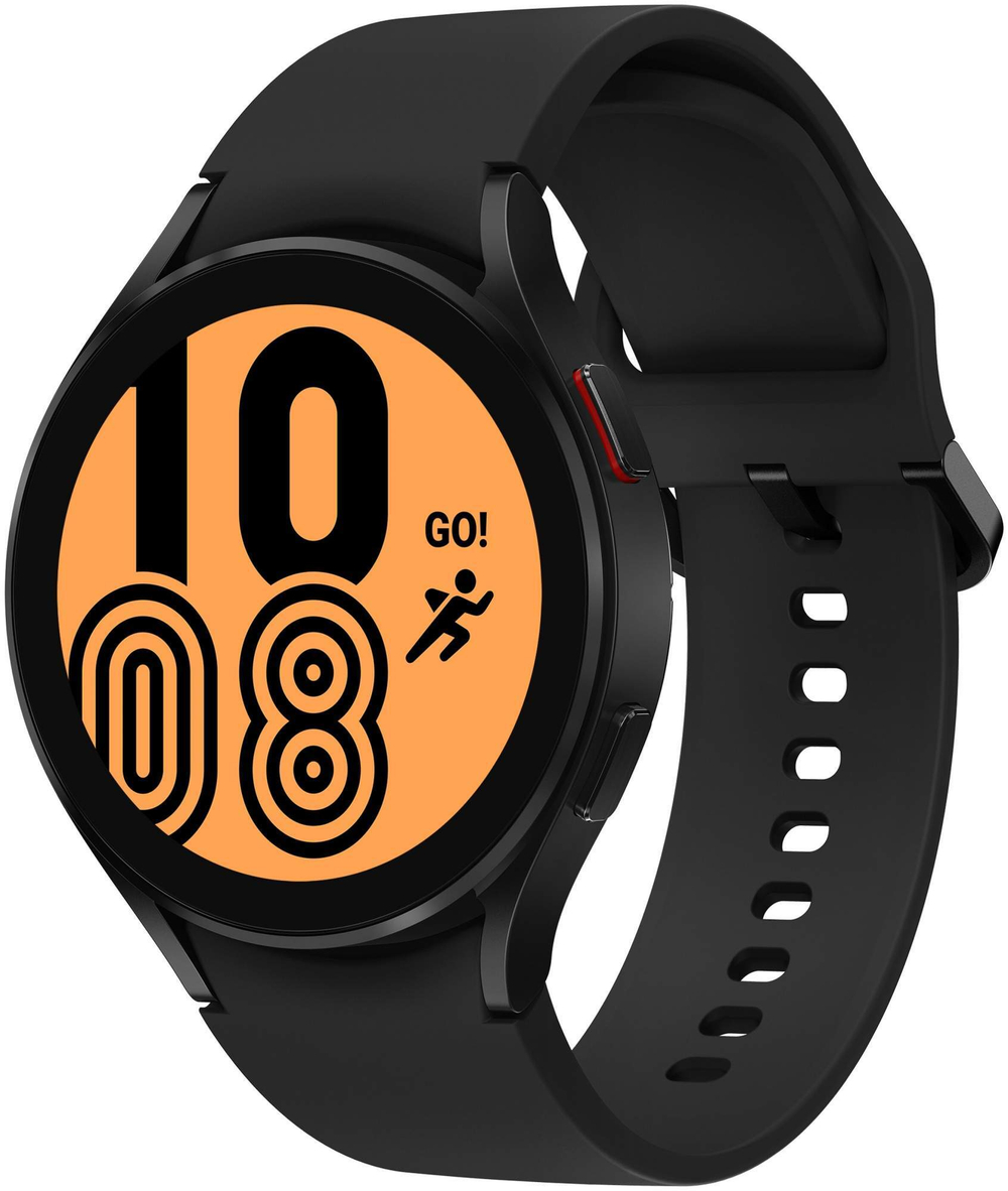 Смарт часы Samsung Galaxy Watch4 44 мм Wi-Fi NFC, чёрный