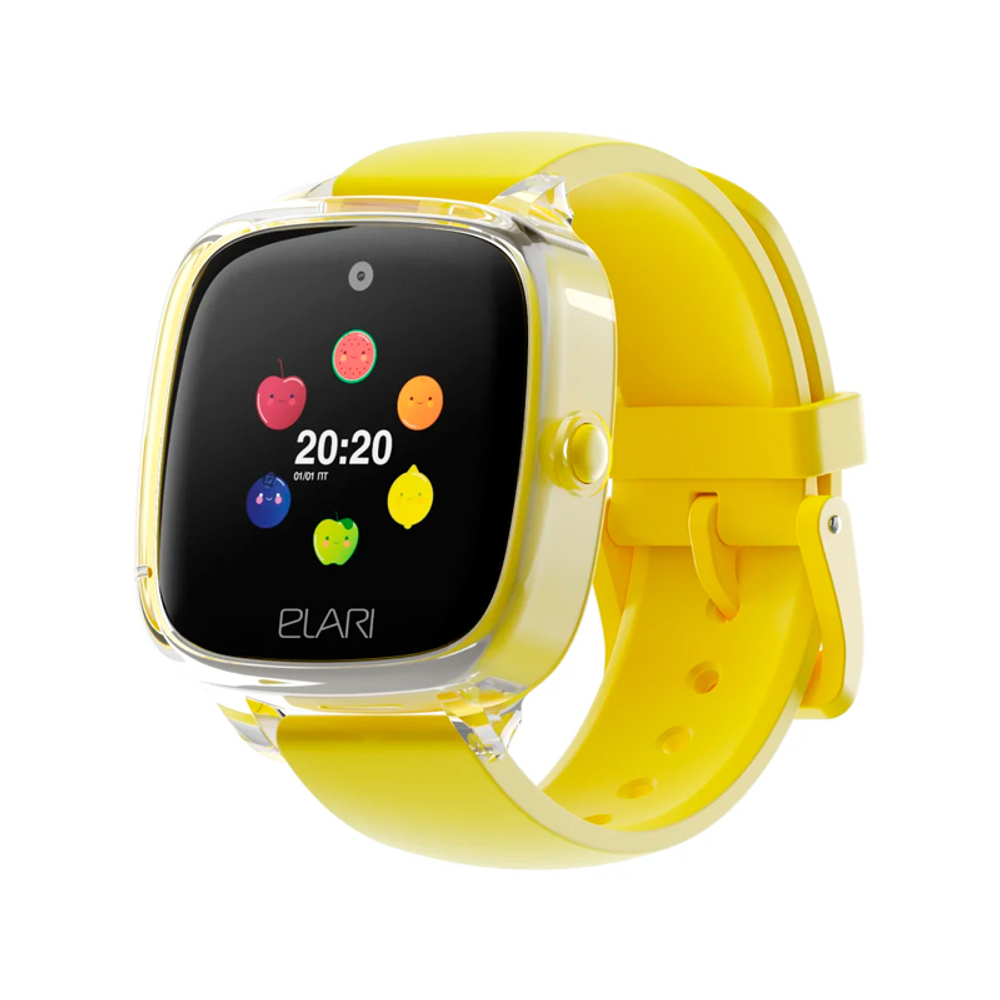 Детские смарт-часы ELARI Kidphone Fresh Yellow/Yellow