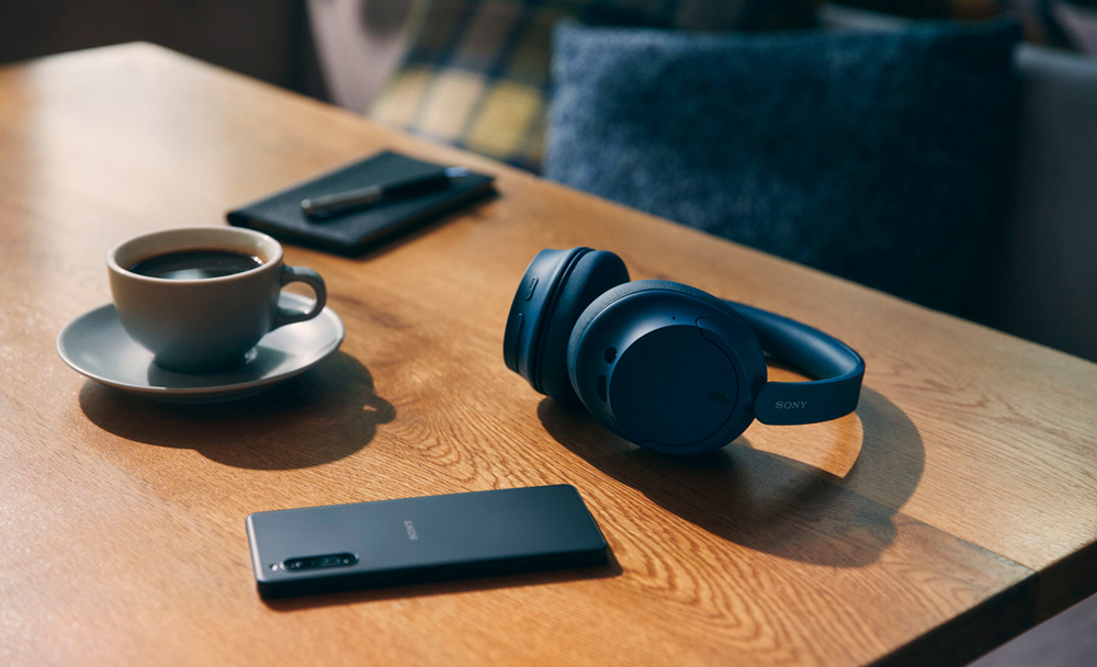 Наушники Sony WH-CH720N беспроводные, синие