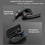 Беспроводная Bluetooth гарнитура New Bee M51 с шумоподавлением