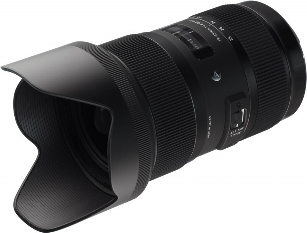 Объектив Sigma AF 18-35mm f/1.8 DC HSM Art Canon EF-S черный
