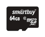 Карта памяти SmartBuy SDHC SB64GBSDCL10-01 64GB