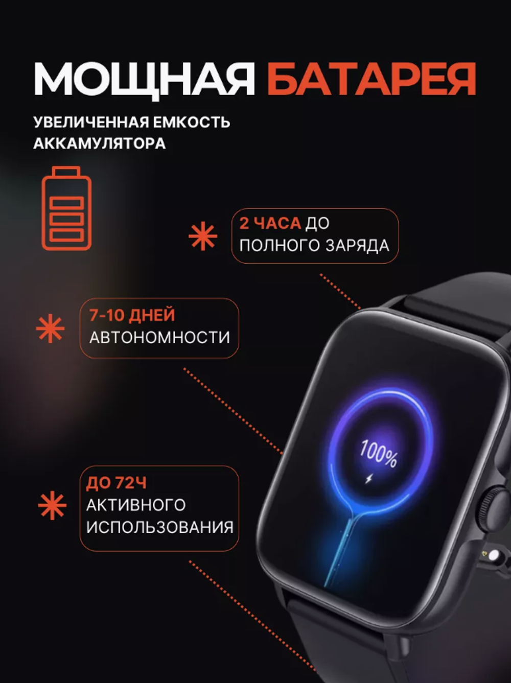Cмарт-часы WatchMe P28 Plus Black черный
