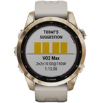 Умные часы Garmin Fenix 7S Pro Sapphire Solar Edition 42мм, 1.2&quot;, Wi-Fi, золотистый