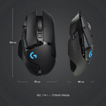 Беспроводная игровая мышь Logitech G502 Lightspeed Black (910-005567)